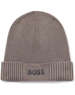 Мужская шапка Asic, светло-серая пастельная, цвет light pastel grey Hugo boss