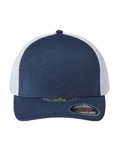 Кепка дальнобойщика Unipanel, цвет melange navy/ white Flexfit