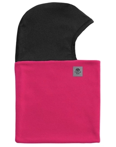 Черепаховый мех Женский микромех флис Шеллаклава Балаклава, цвет Raspberry Turtle fur