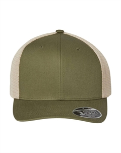 Кепка 110 Mesh-Back, оливковый/хаки Flexfit