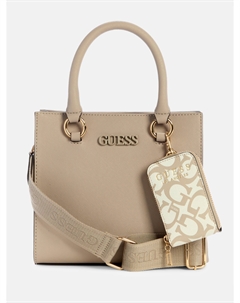 Маленькая сумка Zinnia, серо-коричневый Guess factory