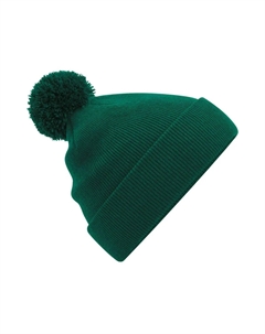 Оригинальная шапка с помпоном, зеленый Beechfield®