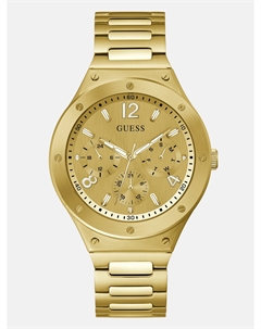 Многофункциональные часы золотистого цвета, золотой Guess factory