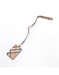 Визитница Coated Canvas, бежевый/черный/мультиколор Burberry