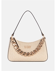 Мини-сумка через плечо с логотипом Rembert, цвет sand Guess factory