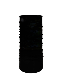 Многофункциональный ветрозащитный шейный платок унисекс черного цвета Buff