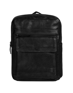 Рюкзак для ноутбука, натуральная кожа, черный Spikes & sparrow