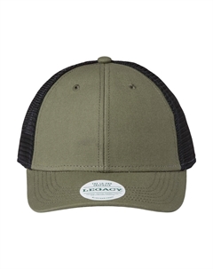 Кепка дальнобойщика Lo-Pro Snapback, оливковый/черный Legacy