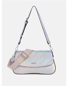 Сумка через плечо Utopie Metallic, цвет metallic silver Guess factory