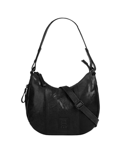 Сумка через плечо, натуральная кожа, черный Spikes & sparrow