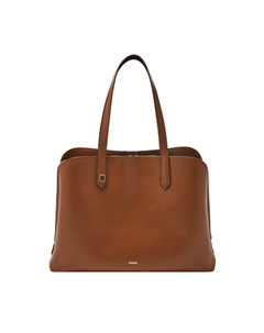 Женская полиуретановая сумка Wren, коричневый Fossil