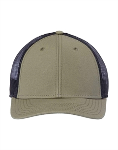 Головной убор Atlantis, устойчивая кепка Recy Three Trucker, оливковый/черный Atlantis headwear