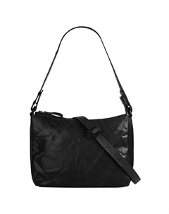 Сумка через плечо, натуральная кожа, черный Spikes & sparrow