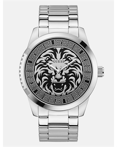 Аналоговые часы черного и серебристого цвета Guess factory