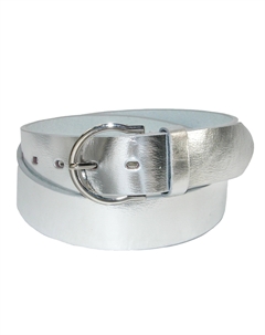 Женский базовый ремень для уздечки, серебряный Ctm