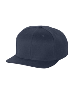 Кепка 110 с плоским козырьком Snapback, темно-синий Flexfit