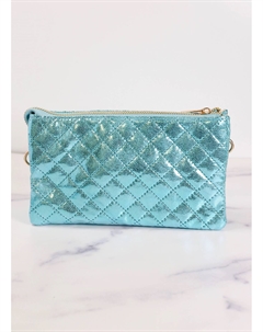 Женская сумка-трансформер Liz 3 Divider Quilted сумка через плечо в цвете Aqua Marine Pop Caroline hill