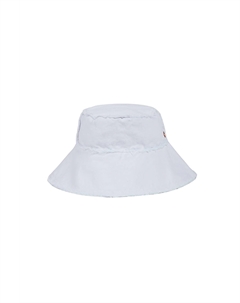 Детская шляпа Bondi Bucket Hat белого цвета Jocelyn