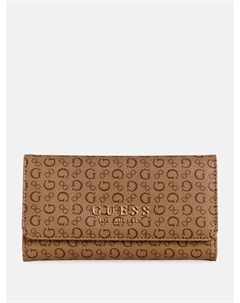 Тонкий кошелек-клатч Saffron, цвет mocha Guess factory