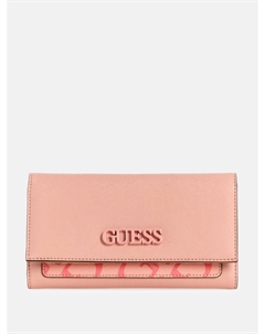 Тонкий клатч-кошелек Zinnia, розовый Guess factory
