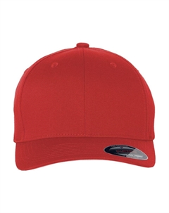 Кепка из хлопковой смеси, красный Flexfit