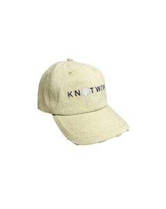 Женская шляпа в винтажном стиле кремового цвета Knotwtr