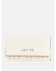 Тонкий клатч-кошелек Zinnia, цвет milk Guess factory