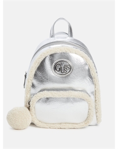 Рюкзак Джина Шерпа, серебряный Guess factory
