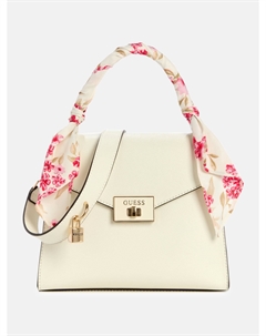 Сумка через плечо Aine Wrapped с верхней ручкой, цвет milk Guess factory