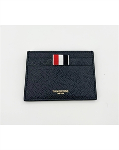 Визитница из шагреневой кожи - темно-синяя Thom browne