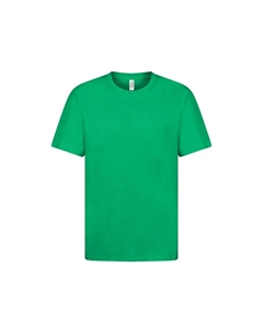 Повседневная классическая футболка кольцевого прядения, зеленый Casual classics