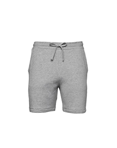 Спортивные шорты из губчатого флиса, серый Bella+canvas