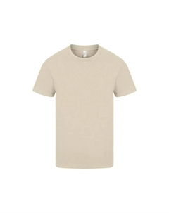 Повседневная классическая футболка кольцевого прядения, коричневый Casual classics