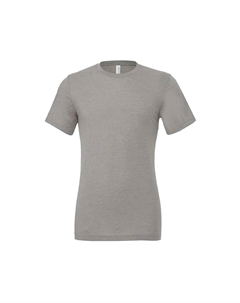 Однотонная футболка Triblend с круглым вырезом и короткими рукавами, серый Bella+canvas