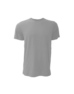 Футболка из парусинового джерси с круглым вырезом Футболка с короткими рукавами, серый Bella+canvas