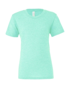 Футболка Triblend, цвет mint triblend Bella+canvas