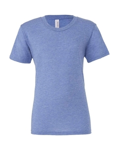 Футболка Triblend, цвет blue triblend Bella+canvas