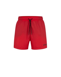 Сверхлегкие, быстросохнущие шорты для плавания с логотипом, светло-розовый Hugo