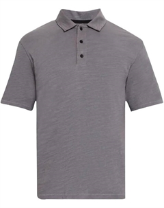 Мужское классическое поло Flame Polo, темно-серое, темно-серый Rag & bone