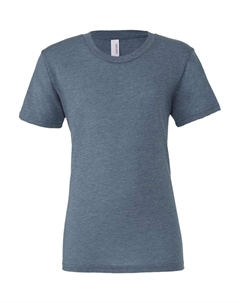 Футболка Triblend, цвет denim triblend Bella+canvas