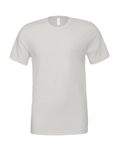 Футболка унисекс из джерси, серебряный Bella+canvas