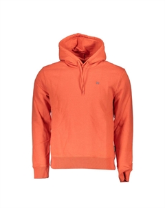 Мужская толстовка с капюшоном из флиса Chic розового цвета Napapijri