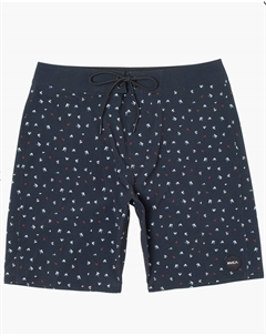 Мужские шорты Va Boardshorts черного цвета Rvca