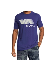 Футболка Blur Athletic синего цвета Rvca