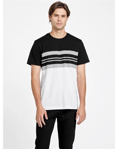 Футболка в полоску Emilio, цвет pure white Guess factory