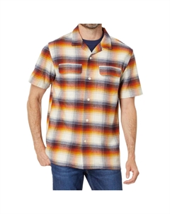 Рубашка с коротким рукавом Baja Board в клетку Sunset Multi Plaid Pendleton
