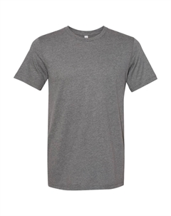 Футболка из замши, цвет deep heather Bella+canvas