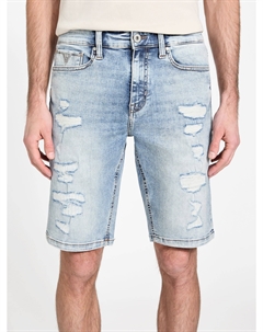 Шорты из денима Eco Burton Destroyed, цвет new light destroyed wash Guess factory