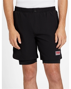 Многослойные шорты Родни, черный Guess factory