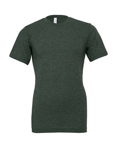 Футболка унисекс для взрослых, цвет forest green heather Bella+canvas